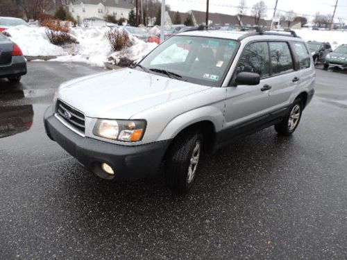 05 sub forester 1 owner clean carfax 127k miles man trans fog lights no reserve
