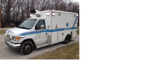 Ambulance*1997 ford e-350 diesel