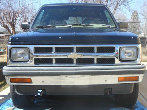 2015 Ford Explorer For Sale >> Purchase used 1993 Chevrolet S10 Blazer Tahoe LT Sport Utility 4-Door 4.3L (Thrown Rod) PARTS in 2015 Ford Explorer For Sale >> Purchase used 1993 Chevrolet S10 Blazer Tahoe LT Sport Utility 4-Door 4.3L (Thrown Rod) PARTS in