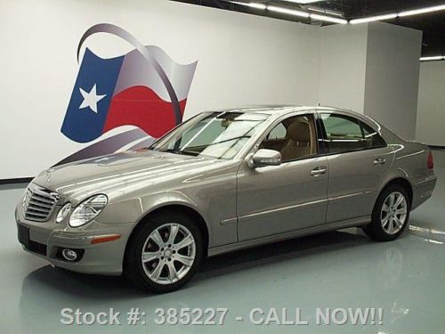 2009 mercedes-benz e350 4matic awd sunroof nav only 48k texas direct auto