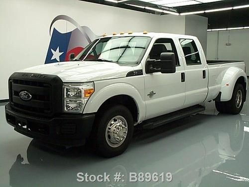 2011 ford f350 crew diesel dually longbed 6pass tow 73k texas direct auto