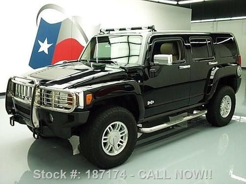 2007 hummer h3 4x4 auto htd leather sunroof only 63k mi texas direct auto