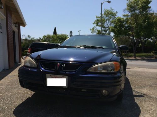 2000 pontiac grand am se1 sedan 4-door 3.4l rv tow ready towable