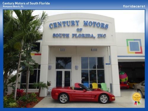 1998 chevy corvette convertible 5.7l v8 auto low mileage 1 owner leather loaded