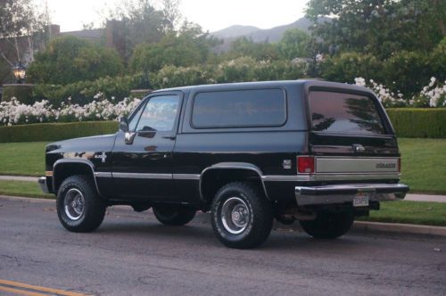 Purchase used 1987 Chevrolet Blazer K5 all original in ... Purchase used 1987 Chevrolet Blazer K5 all original in ...