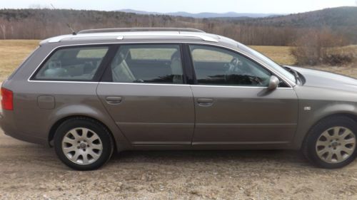 2002 audi a6 quattro avant wagon 4-door 3.0l no reserve !