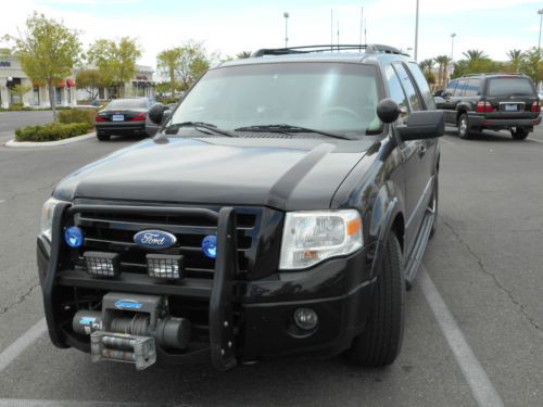 2009 ford expedition xlt sport utility 4-door 5.4l former police vehicle