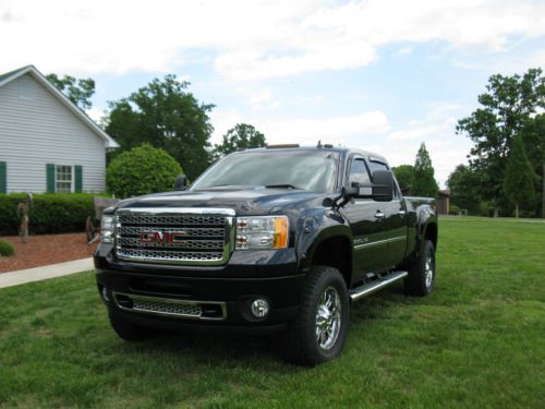 2013 gmc sierra 3500 hd srw denali crew cab 4wd duramax diesel *immaculate*