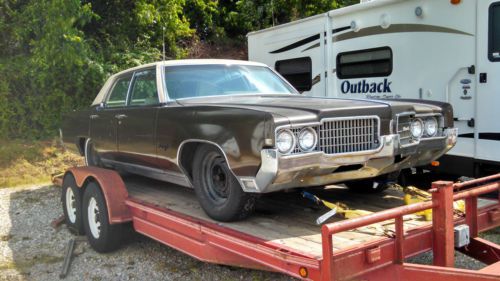 1969 oldsmobile olds 98  4 door mom owned it since 1970...