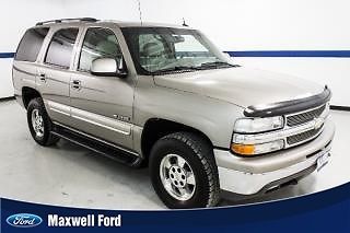 02 tahoe lt 4x4, 5.3l v8, auto, leather, 3rd row, we finance!