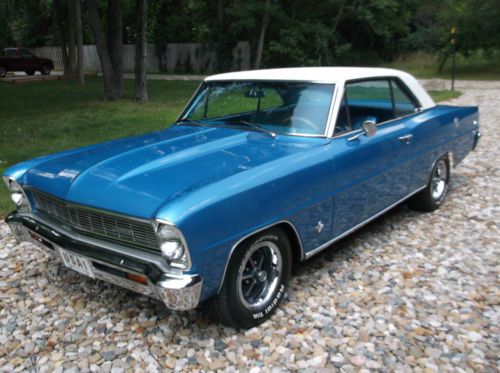 1966 chevy nova, extra clean little nova v8  with lots of power &amp; eye appeal