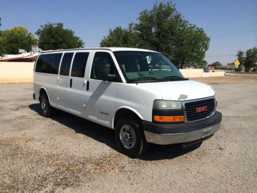 Buy used 2005 GMC Savana 3500 SLE Van with Wheel Chair ...