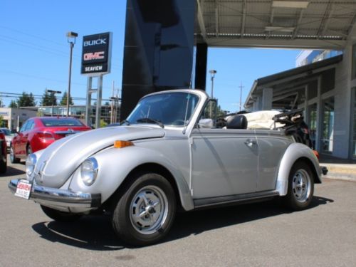 1979 volkswagen beetle convertible documented with photos &amp; receipts ! finance !