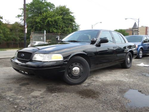 Black p71 police 96k county hwy miles pw pl psts cruise  nice