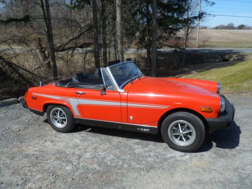 1977 mg midget special convertible 2-door 1.5l