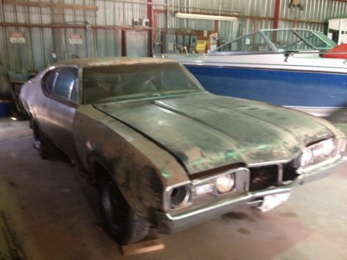 Buy Used 1968 Oldsmobile 442 Cutlass Roller Project Real