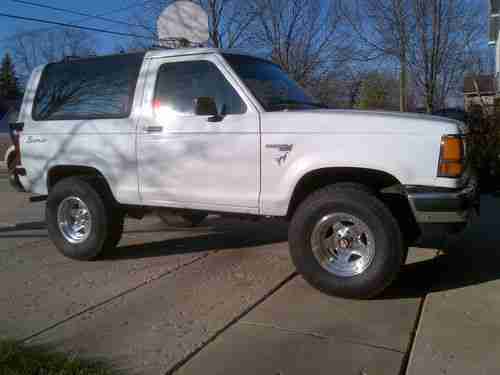 Buy used 1989 Ford Bronco II XL Sport Utility 2-Door 2.9L ... Buy used 1989 Ford Bronco II XL Sport Utility 2-Door 2.9L ...