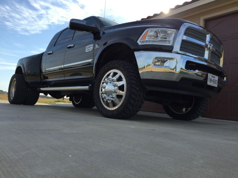 2015 ram 3500 laramie longhorn mega dually 4x4