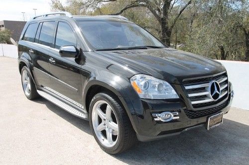 09 gl550 4matic black leather navigation 3rd row amg wheels 58k miles 4wd awd