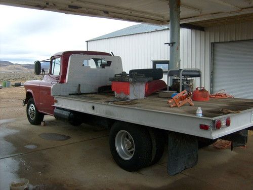 1955 chevrolet 2nd series pick up-now/ custom flatbed
