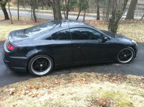 2006 infiniti g35 loaded blacked out, modded tastefully (built motor and tranny)