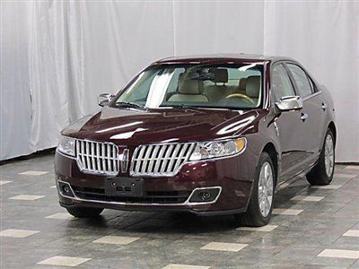 2011 lincoln mkz awd 23k wrnty navi cam mroof heated cooled seats loaded