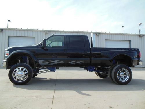 2008 ford f450 super duty crew cab dually diesel 4x4 with kelderman air lift kit