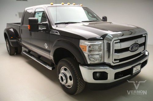 2013 drw lariat crew 4x4 fx4 navigation sunroof leather heated cool v8 diesel