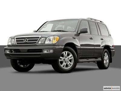 2005 lexus lx470 navigation dual tv's one owner tow package 04 06 07 4x4