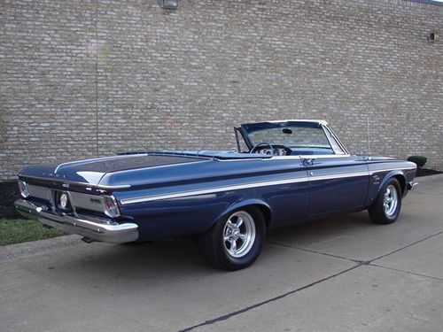 1963 plymouth fury convertible dual quads/4 speed