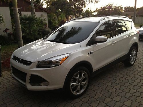 2013 ford escape suv utility vehicle 4-door 2.0l turbo nav awd park assist