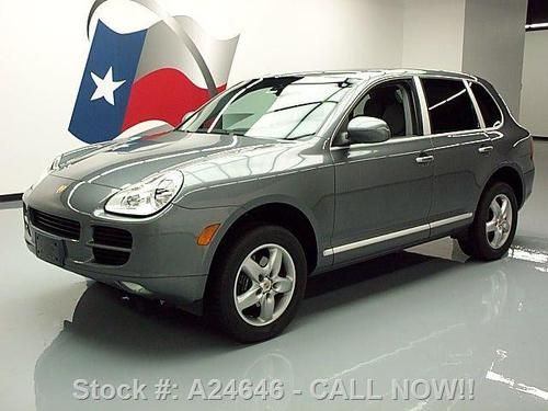 2005 porsche cayenne tiptronic awd sunroof htd leather! texas direct auto
