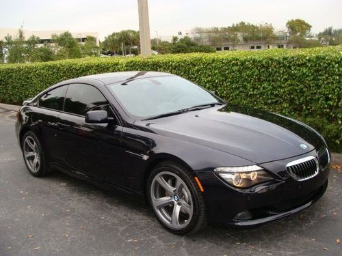 2010 bmw 650i coup,1-owner,carfax certified,sport &amp; prem pkg,heated seats,no res