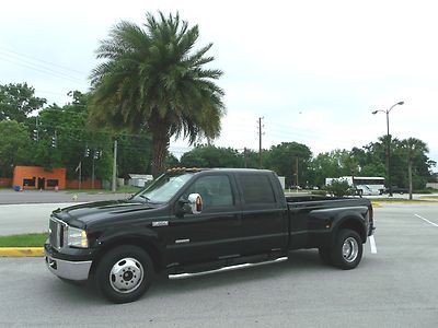 Ford f350 lariat crew cab dually **florida truck **clear title **turbo diesel