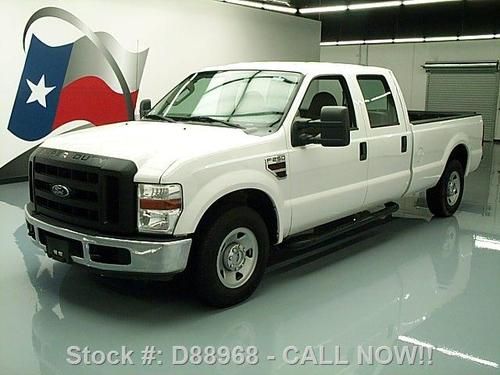2008 ford f250 crew 6.4l diesel longbed 6-pass tow 54k texas direct auto