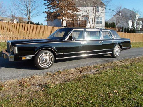 Used 1985 Lincoln Town Car Limo Custom 6 Six Door 9 Penger 1985 Lincoln Town Car Limo Custom 6 Six Door 9 Penger Garage Kept 68k Miles