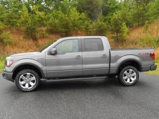 2011 ford f-150 supercrew 4wd fx4 leather sunroof nav - free shipping or airfare