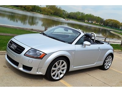 2004 audi tt s-line awd quattro w/3.2 turbo at low miles clean low reserve