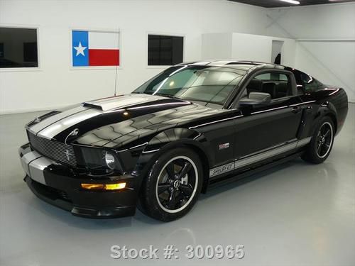 2007 ford mustang shelby gt 5spd leather shaker 500 2k! texas direct auto
