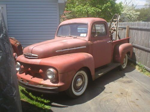 1951 ford f-1 pickup truck all original with flathead v8