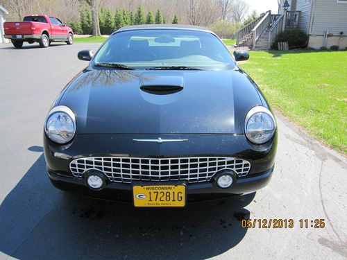 2002 ford thunderbird convertible w/hardtop