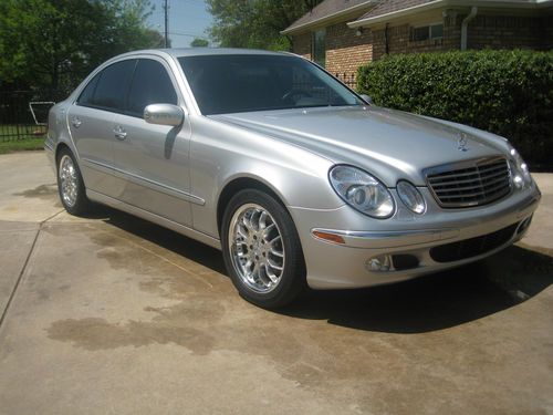 Mercedes e500 - low miles - near flawless condition - discount shipping avail.