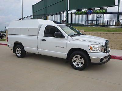 Look at this 2007 dodge ram 1500 utility service bed carfax certified, fully sv