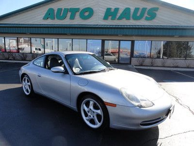 3.4l man 6-speed carrera silver w grey lther 64k miles clean carfax pioneer snd