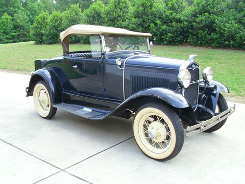 1931 ford model a roadster - very original 34,634 miles - look!!!