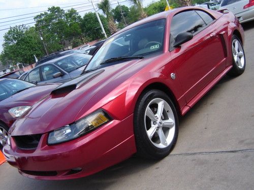 2004 ford mustang gt v8 5 speed manual leather slp exhaust clean carfax no reser