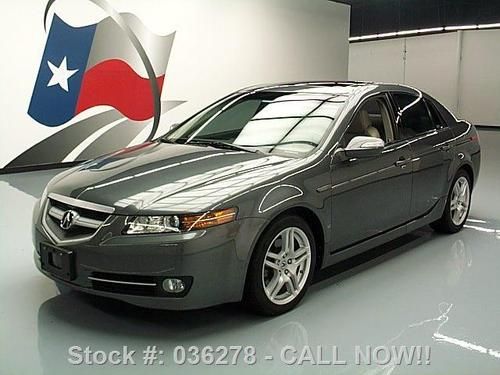 2008 acura tl heated leather sunroof xenons only 55k mi texas direct auto