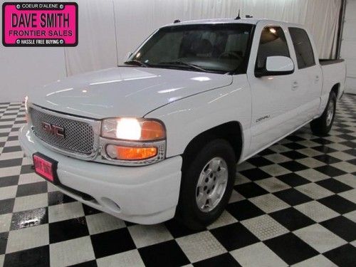 2005 crew cab short box denali heated leather tint tow hitch spray liner