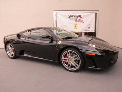 F430 6 speed formula 1 trans nero daytona all leather dayton seats red calipers