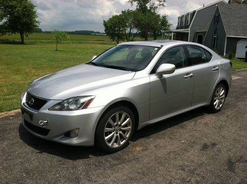 2006 lexus is 250 awd nav backup needs engine clear title not salvage repairable